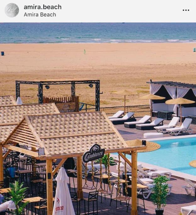 Apartamento Vacacional Achakar Playa&Piscina! Tanger Exterior foto